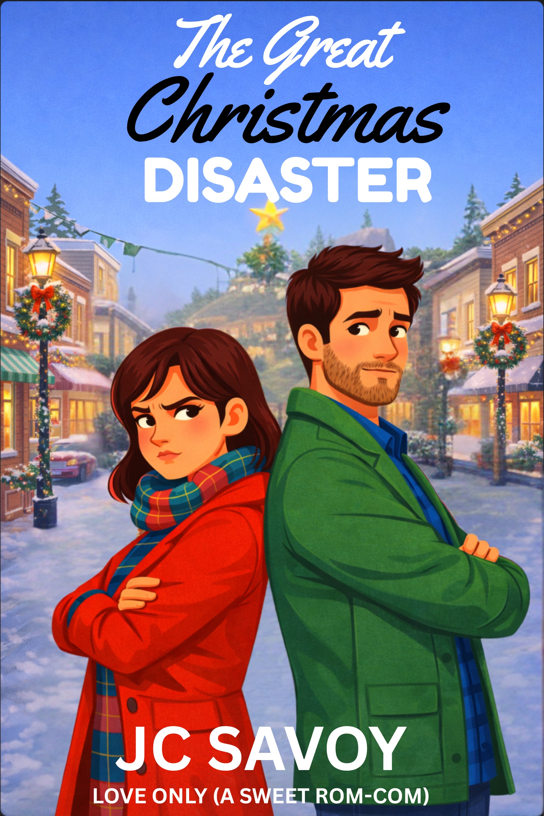 Book cover: The Great Christmas Disaster